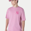 New Era Тишърт New York Yankees MLB League Essential 60596181 Розов Regular Fit за Мъже цена