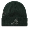 New Era Шапка Atlanta Braves World Series Patch Cuff Knit Beanie 60580730 Зелен за Унисекс цена