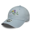 New Era Шапка с козирка Beaded 9FORTY 60667659 Светлосиньо цвят на ниска цена