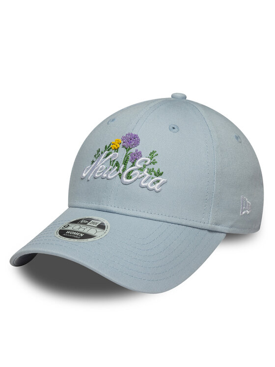 New Era Шапка с козирка Beaded 9FORTY 60667659 Светлосиньо за Жени цена