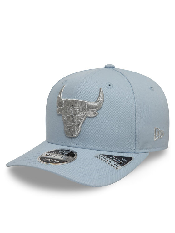 New Era Шапка с козирка Chicago Bulls Metallic 9FIFTY 60595209 Светлосиньо за Унисекс цена