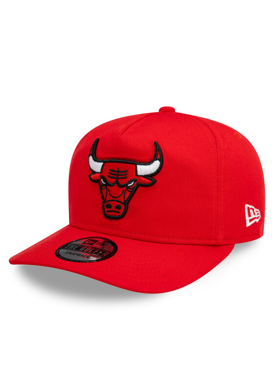 New Era Шапка с козирка Chicago Bulls Washed Precurved Golfer 60595274 Червен за Мъже цена