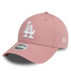 New Era Шапка с козирка LA Dodgers League Essential 9FORTY 60595170 Розов за Жени цена