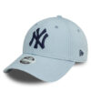 New Era Шапка с козирка Metallic Logo 9FORTY New York Yankees 60595488 Светлосиньо за Жени цена