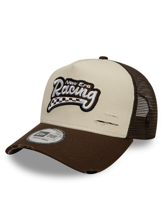 New Era Шапка с козирка Motosport 60595302 Бежов за Унисекс цена