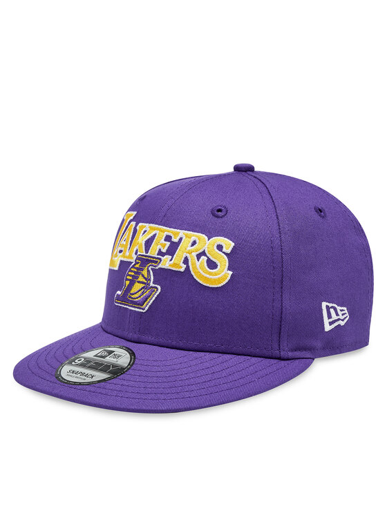 New Era Шапка с козирка Nba Patch 950 Lakers 60364261 Виолетов за Мъже цена