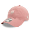 New Era Шапка с козирка New York Mets Mini Washed 9TWENTY 60595428 Розов цвят на ниска цена