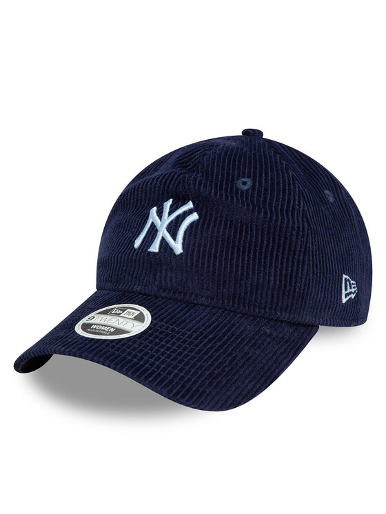 New Era Шапка с козирка New York Yankees Cord 9Twenty 60595366 Тъмносин за Жени цена