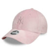 New Era Шапка с козирка New York Yankees Diamante Velour 9Forty 60595353 Розов за Жени цена