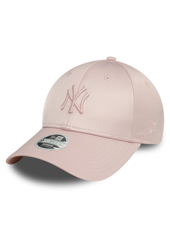 New Era Шапка с козирка New York Yankees Satin 9Forty 60595369 Розов за Жени цена