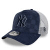 New Era Шапка с козирка New York Yankees Tonal Check 60595260 Тъмносин за Унисекс цена