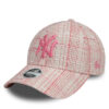 New Era Шапка с козирка New York Yankees Tweed 9Forty 60595382 Розов за Жени цена