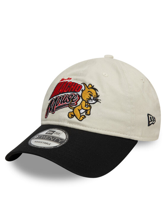 New Era Шапка с козирка Tom & Jerry 9TWENTY 60595266 Бежов за Бебета цена