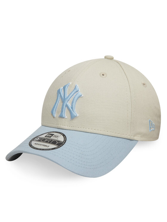 New Era Шапка с козирка WS Patch 9Forty New York Yankees 60595222 Бежов за Жени цена