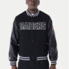 New Era Яке бомбър New Era NFL Las Vegas Raiders Varsity 60596371 Черен Regular Fit цвят на ниска цена