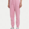 Nike Долнище анцуг Sportswear Phoenix Fleece FZ7626 Розов Regular Fit за Жени цена
