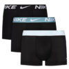 Nike Комплект 3 чифта боксерки 0000KE1156 Черен за Мъже цена