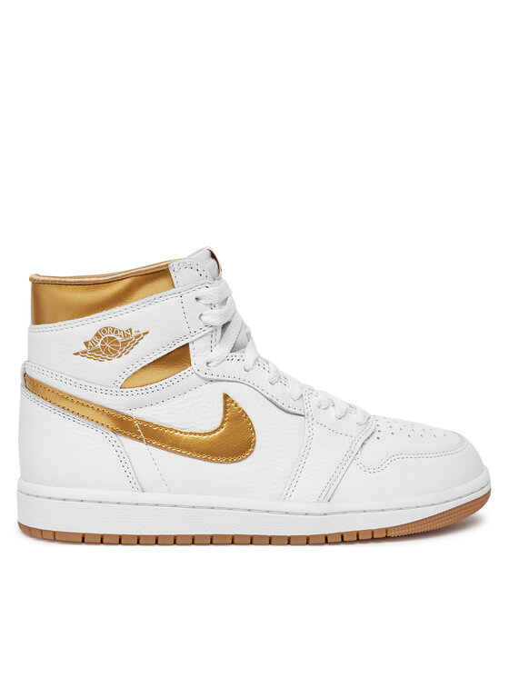 Nike Сникърси Air Jordan 1 Retro Hi Og FD2596 107 Бял за Жени цена