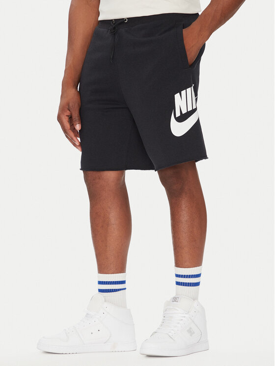Nike Спортни шорти French Terry Alumni FQ4950 Черен Standard Fit за Мъже цена