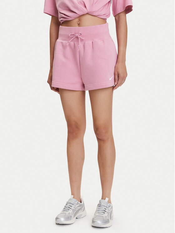 Nike Спортни шорти Phoenix FD1409 Розов Regular Fit за Жени цена