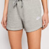 Nike Спортни шорти Sportswear Essential CJ2158 Сив Standard Fit за Жени цена