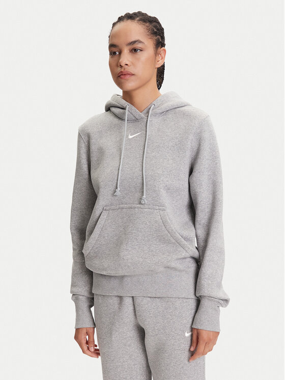 Nike Суитшърт HF6839 Сив Relaxed Fit за Жени цена