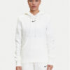 Nike Суитшърт Phoenix Fleece HF6839 Бял Relaxed Fit за Жени цена