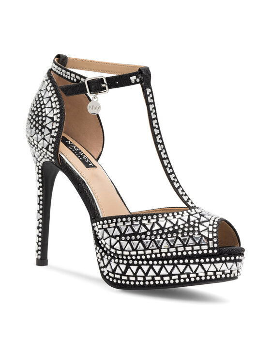 Nine West Сандали NISA SY015-1NW Черен за Жени цена