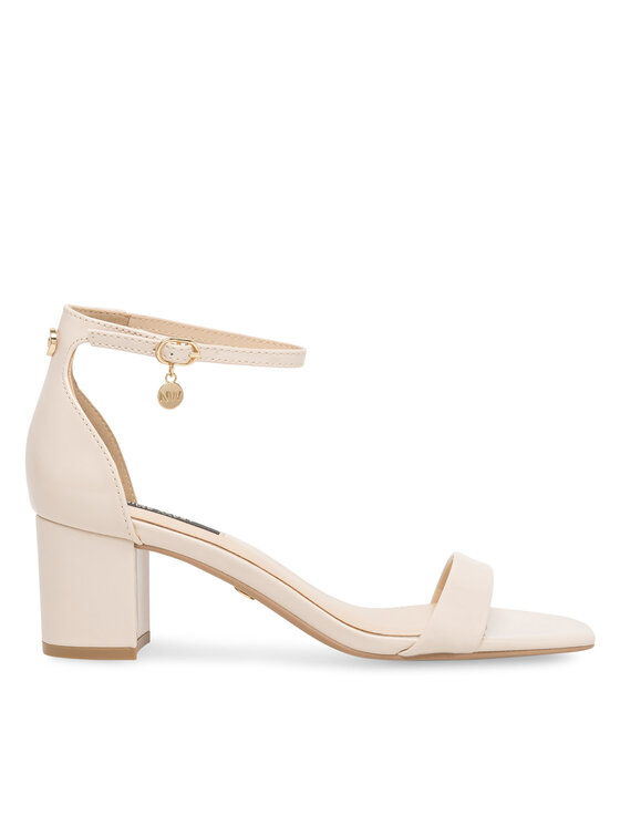 Nine West Сандали WFA2625-1 Бежов за Жени цена