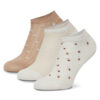 Nine West Чорапи KR_NW_FRESITA_Z_SS25 (3 PACK) Бежов за Жени цена