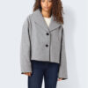 Noisy May Преходно палто Halston 27028853 Сив Loose Fit за Жени цена
