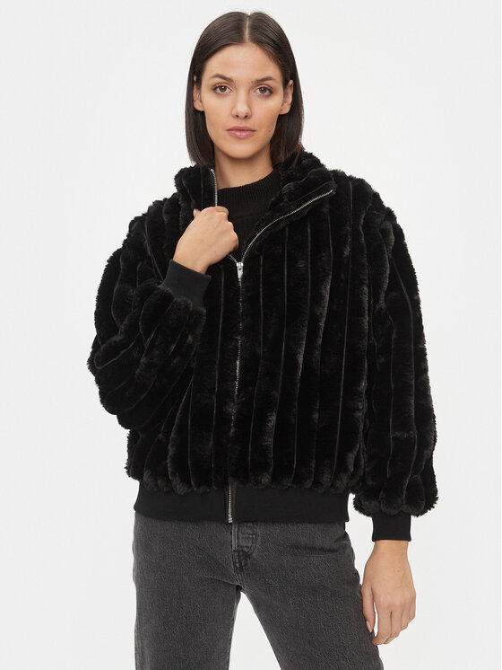 Noisy May Преходно яке 27028524 Черен Regular Fit за Жени цена