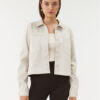 Noisy May Риза Marin 27028388 Екрю Relaxed Fit за Жени цена