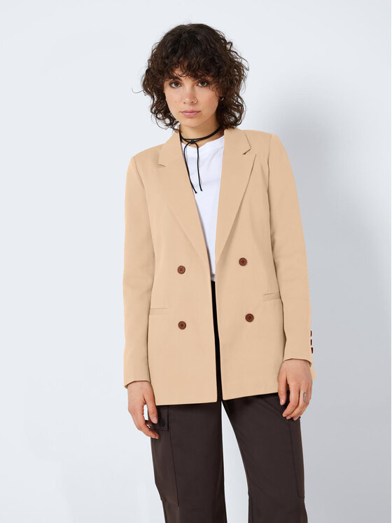 Noisy May Сако 27023596 Бежов Regular Fit за Жени цена
