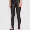 Notes Du Nord Кожени панталони Mio 11260 Черен Slim Fit за Жени цена