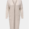 ONLY Carmakoma Кардиган 15282289 Бежов Regular Fit за Жени цена