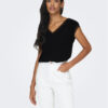 ONLY Блуза 15252241 Черен Regular Fit за Жени цена