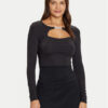 ONLY Блуза 15337499 Черен Slim Fit за Жени цена