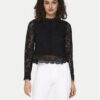 ONLY Блуза New Karo 15276400 Черен Regular Fit за Жени цена