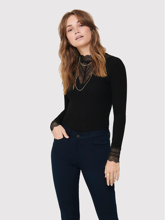 ONLY Блуза Tilde 15207788 Черен Regular Fit за Жени цена