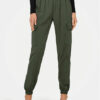 ONLY Джогъри Aris 15245364 Зелен Relaxed Fit за Жени цена
