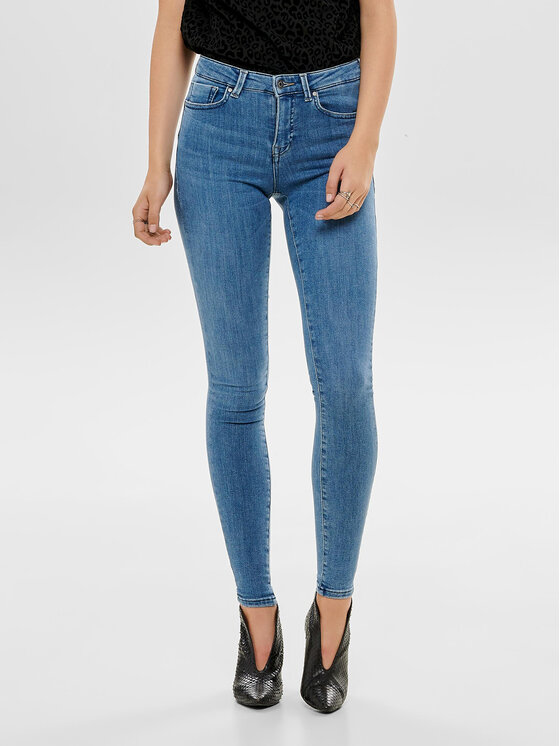 ONLY Дънки Power 15169892 Син Skinny Fit за Жени цена