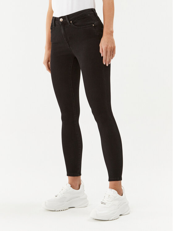 ONLY Дънки Power 15181958 Черен Skinny Fit за Жени цена