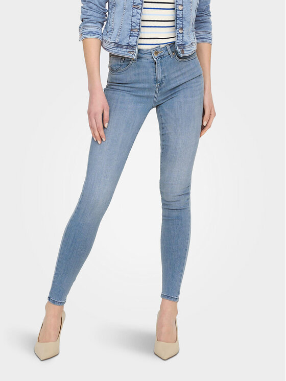 ONLY Дънки Power 15228584 Син Skinny Fit за Жени цена