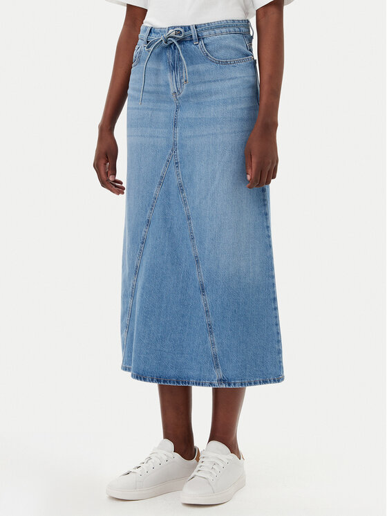 ONLY Дънкова пола Sophia 15339020 Син Regular Fit за Жени цена