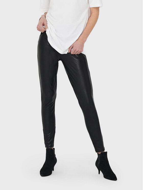 ONLY Клин Cool Coated 15187844 Черен Extra Slim Fit за Жени цена