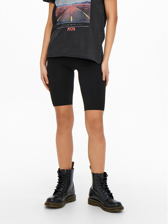 ONLY Къс клин 15174969 Черен Slim Fit за Жени цена
