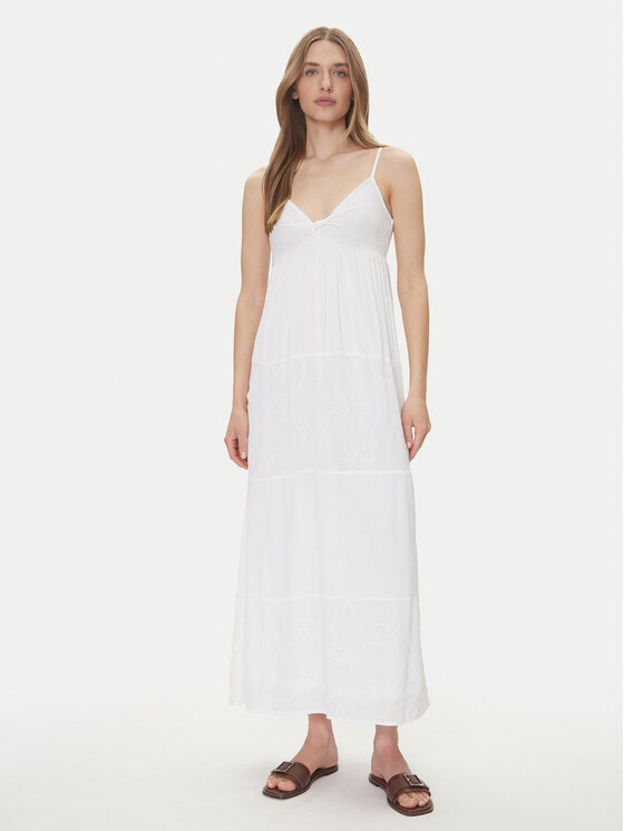 ONLY Лятна рокля Chiara 15346832 Бял Regular Fit за Жени цена