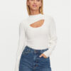 ONLY Поло 15331999 Бял Regular Fit за Жени цена