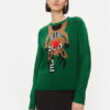 ONLY Пуловер 15302956 Зелен Regular Fit за Жени цена